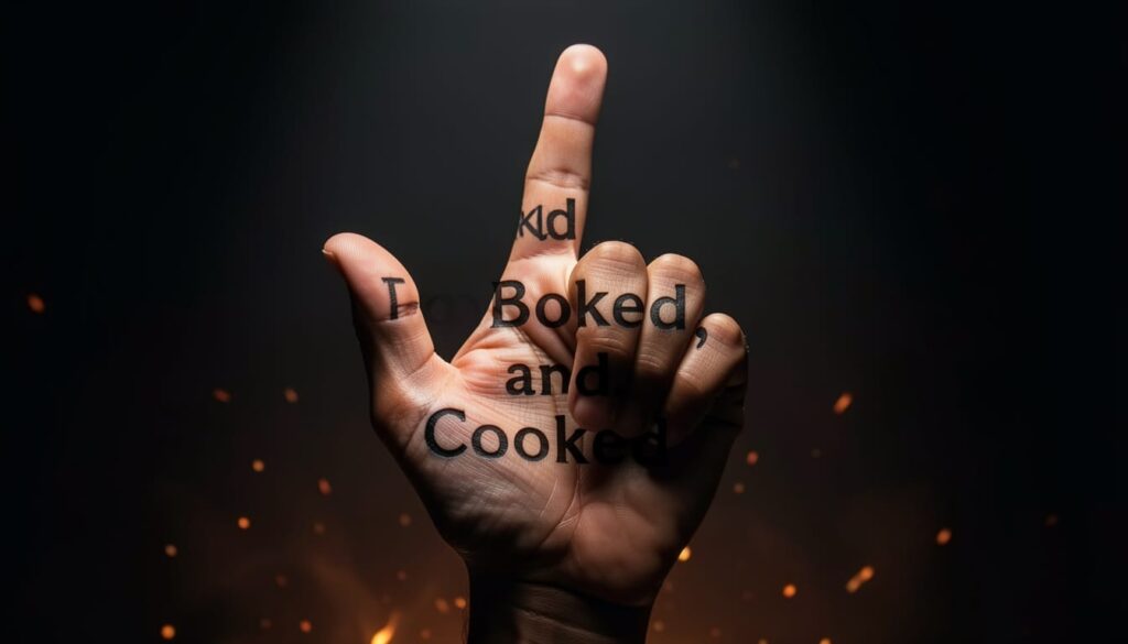 What Does "Hooked, Booked, and Cooked" Mean?