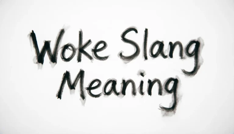 Woke Slang Meaning