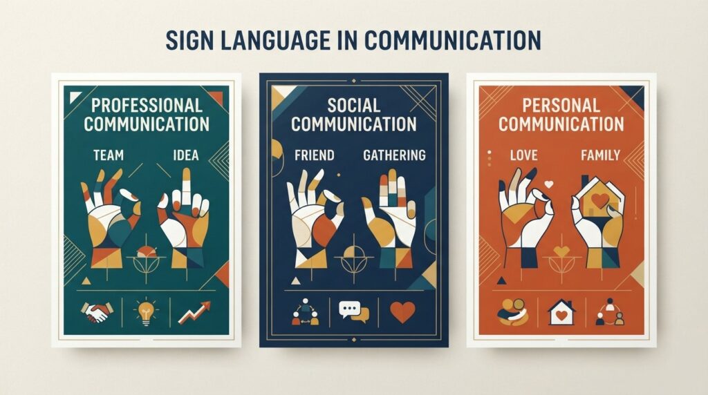 Usage in Different Contexts (Chat, Social Media, Professional Fields)
