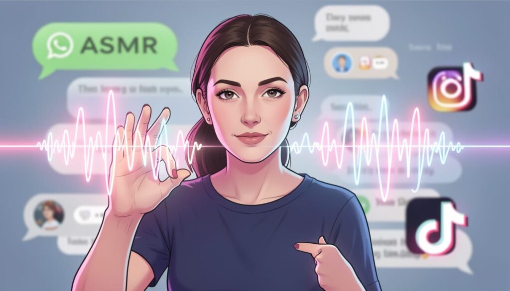 ASMR Meaning in Chat, WhatsApp, Instagram, and TikTok