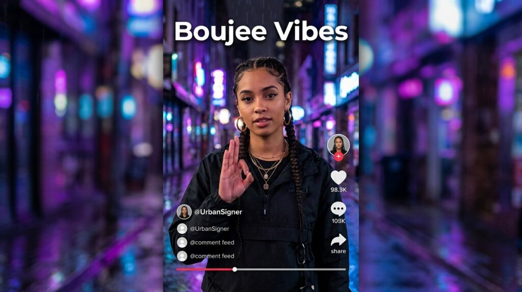 Boujee Meaning in Chat, WhatsApp, Instagram, and TikTok