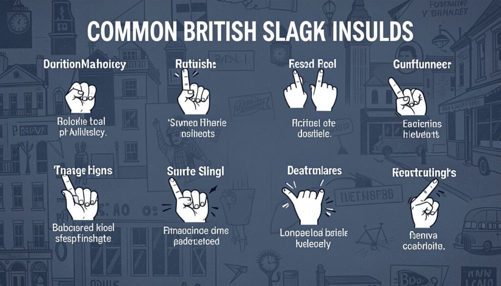 British Slang Insults: Common Words and What They Mean