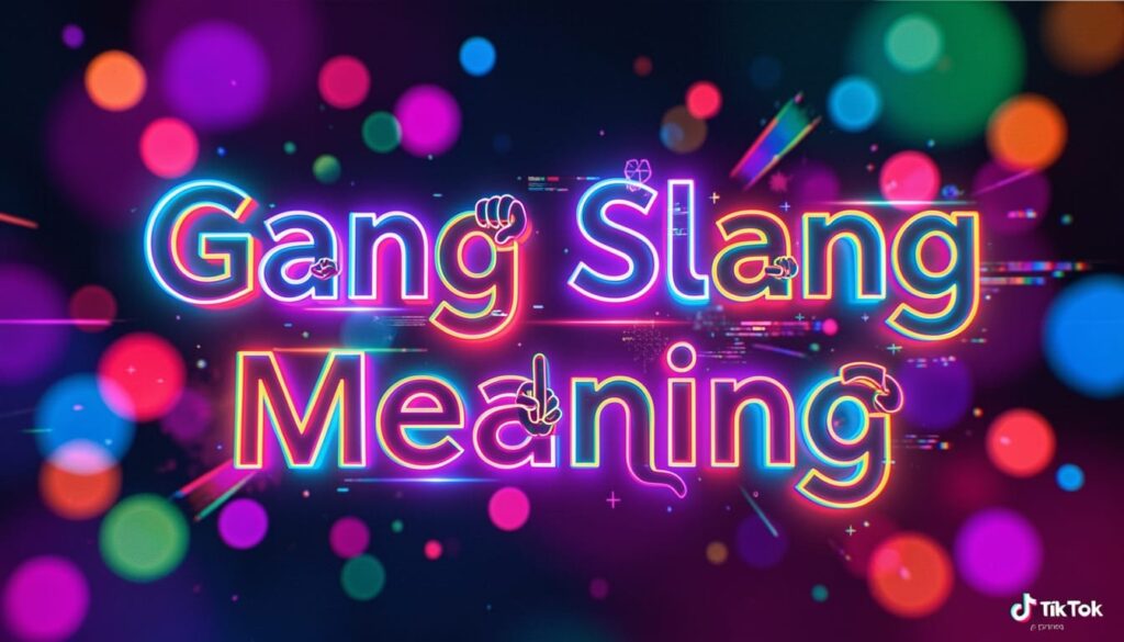Gang Slang Meaning on TikTok