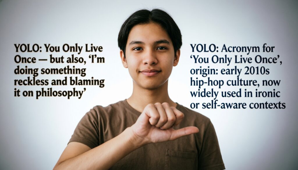 Is the Urban Dictionary Definition of YOLO Different?