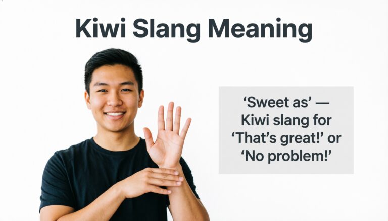 Kiwi Slang Meaning