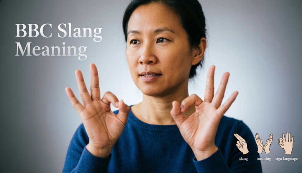 Meaning & Definition of BBC Slang Meaning
