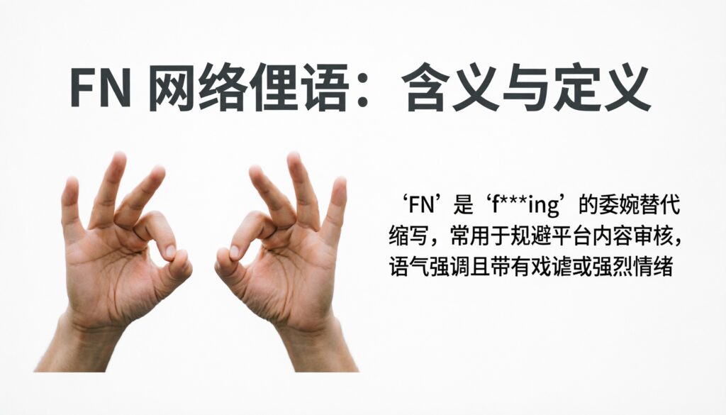 Meaning & Definition of FN Slang