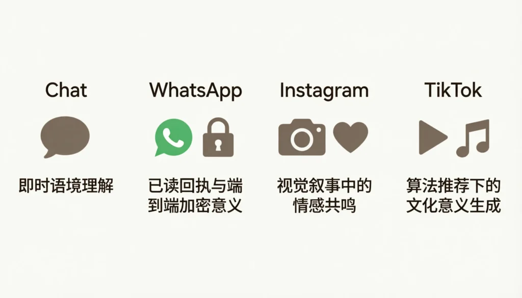 Meaning in Chat, WhatsApp, Instagram, and TikTok