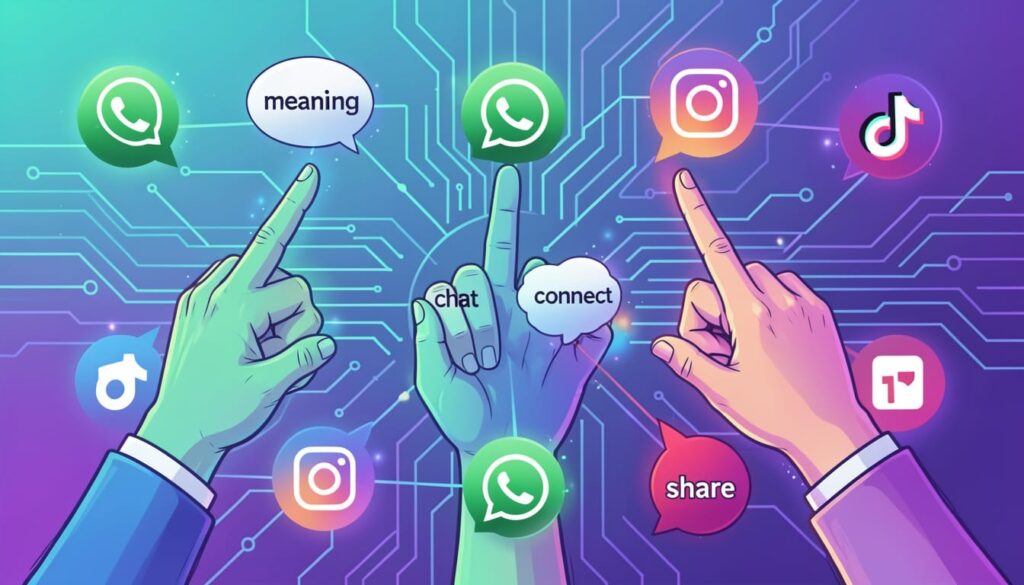 Meaning in Chat, WhatsApp, Instagram, and TikTok