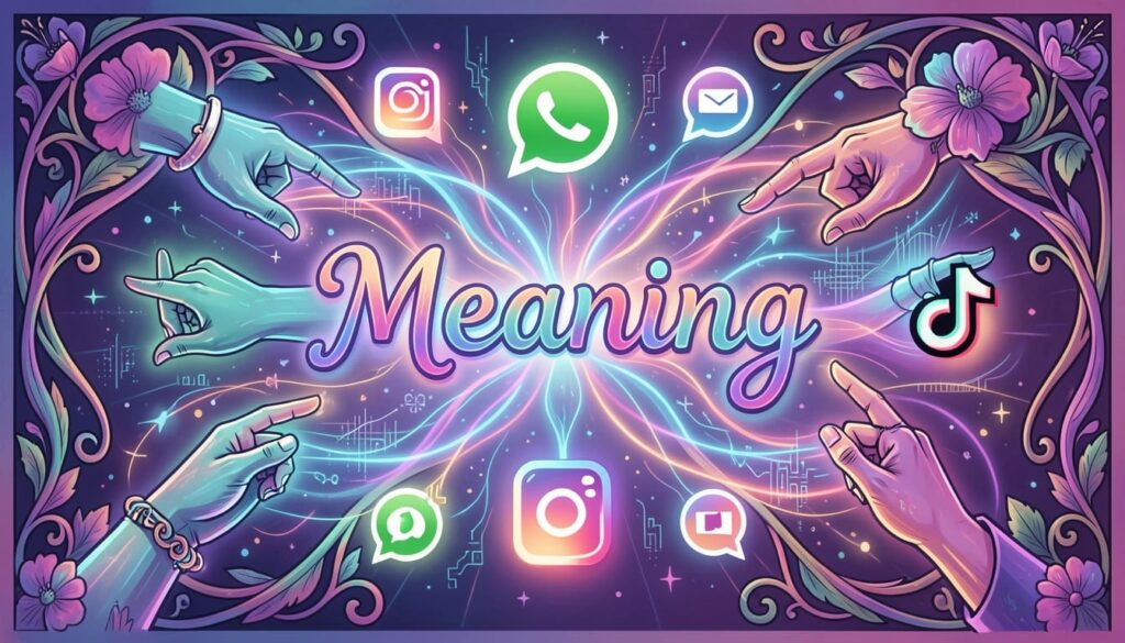 Meaning in Chat, WhatsApp, Instagram, and TikTok