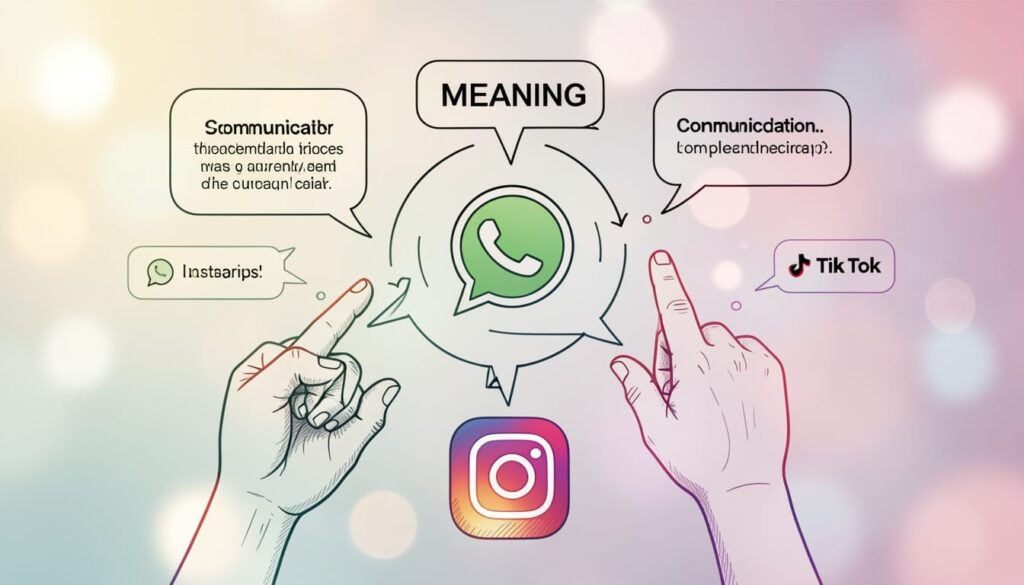 Meaning in Chat, WhatsApp, Instagram, TikTok