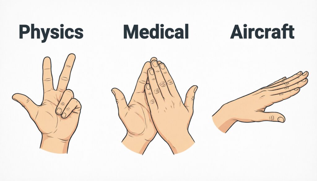 Meaning in Physics, Medical, and Aircraft Terminology