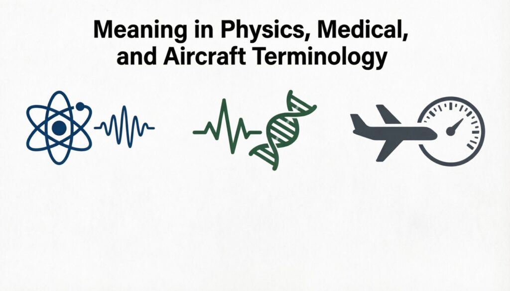 Meaning in Physics, Medical, and Aircraft Terminology