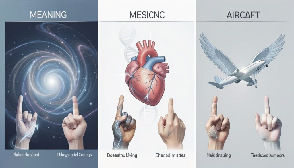 Meaning in Physics, Medical, and Aircraft Terminology
