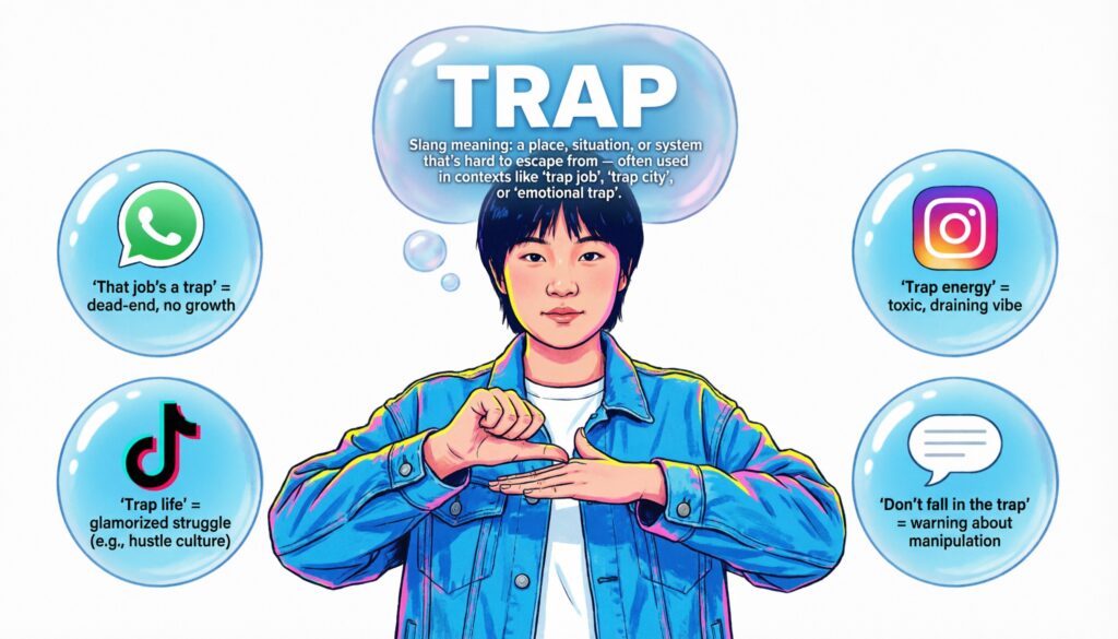 Trap Slang Meaning in Chat, WhatsApp, Instagram & TikTok