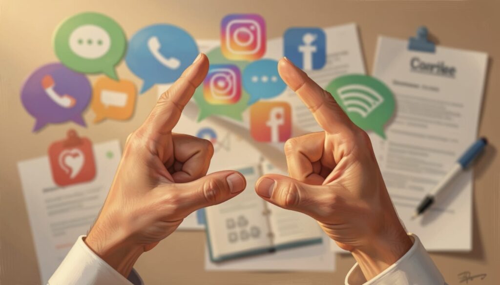 Usage in Different Contexts (Chat, Social Media, Professional Fields)