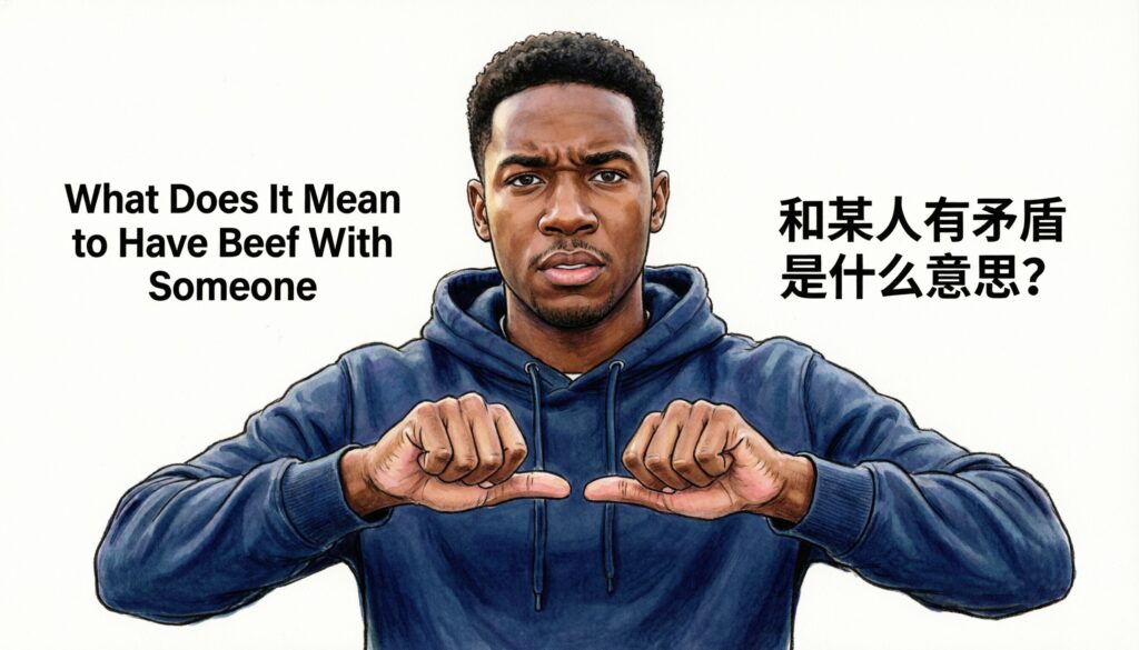 What Does It Mean to Have Beef With Someone?