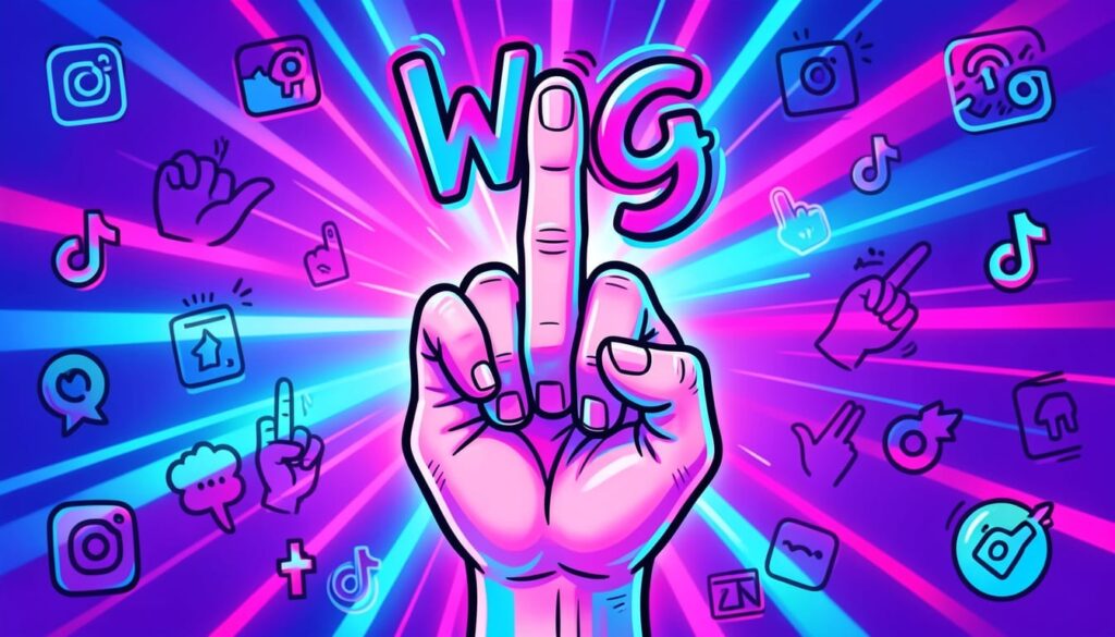 Wig Slang Meaning on TikTok and Social Media