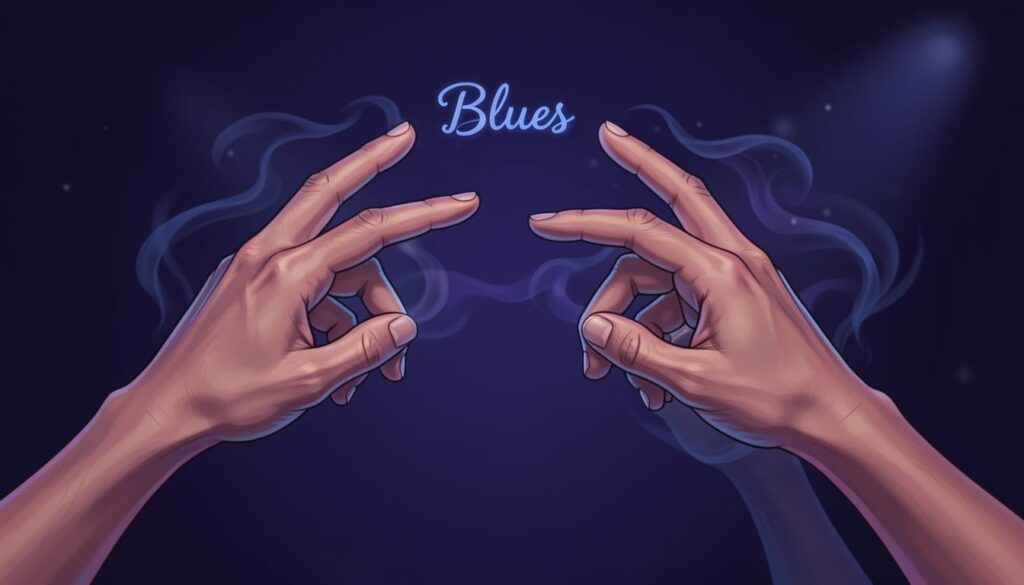 “Blues” as a Music Term