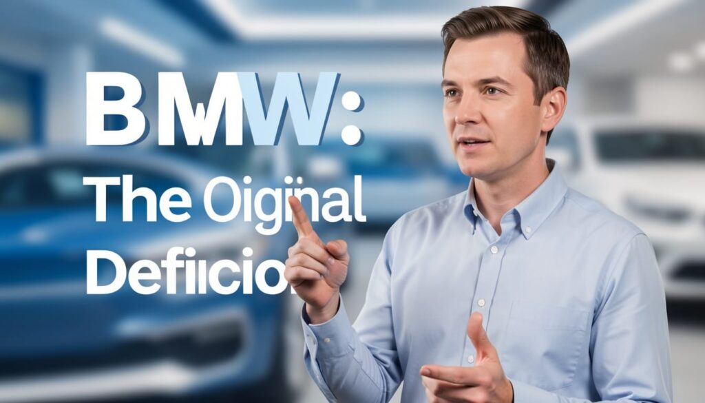 BMW Meaning: The Original Definition