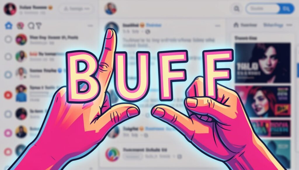 Buff Slang Meaning on Social Media