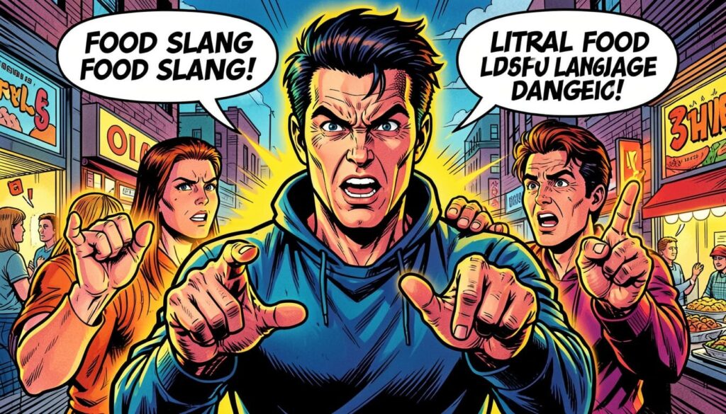 Food Slang vs. Literal Food Language