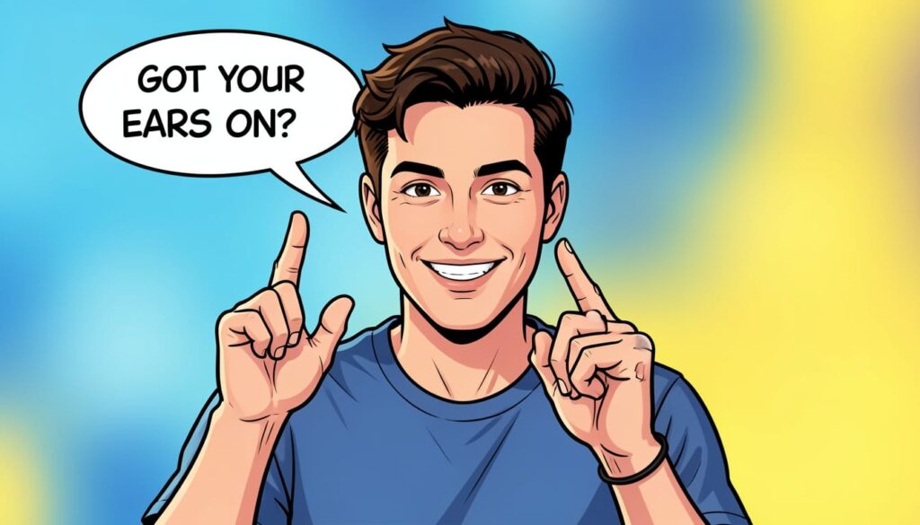 “Got Your Ears On?” Meaning