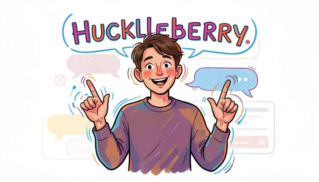 Huckleberry Slang Meaning in Texting and Chat