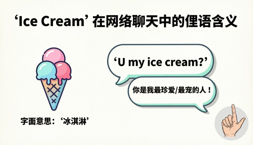 Ice Cream Slang Meaning in Texting and Chat