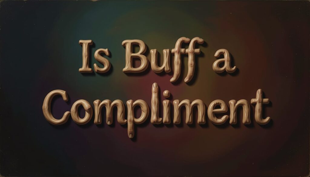 Is Buff a Compliment?