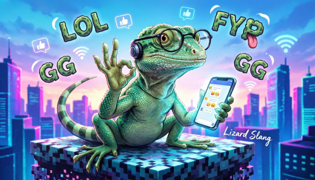 Lizard Slang and Internet Culture