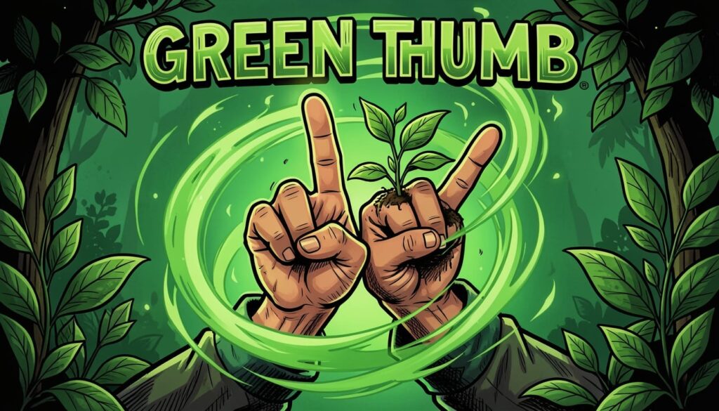 Meaning & Definition of Green Thumb Slang Meaning