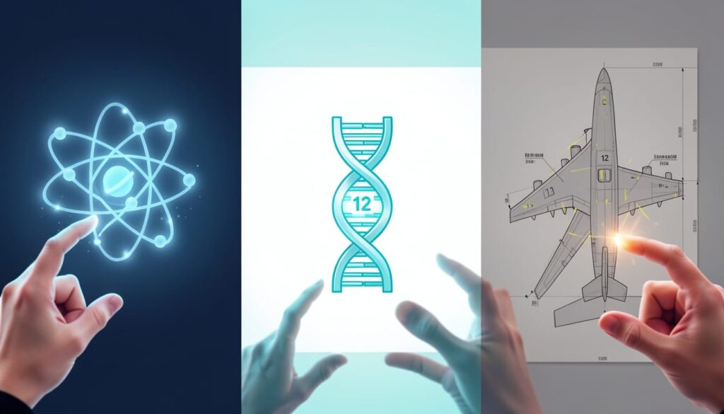 Meaning of 12 in Physics, Medical, and Aircraft Terminology