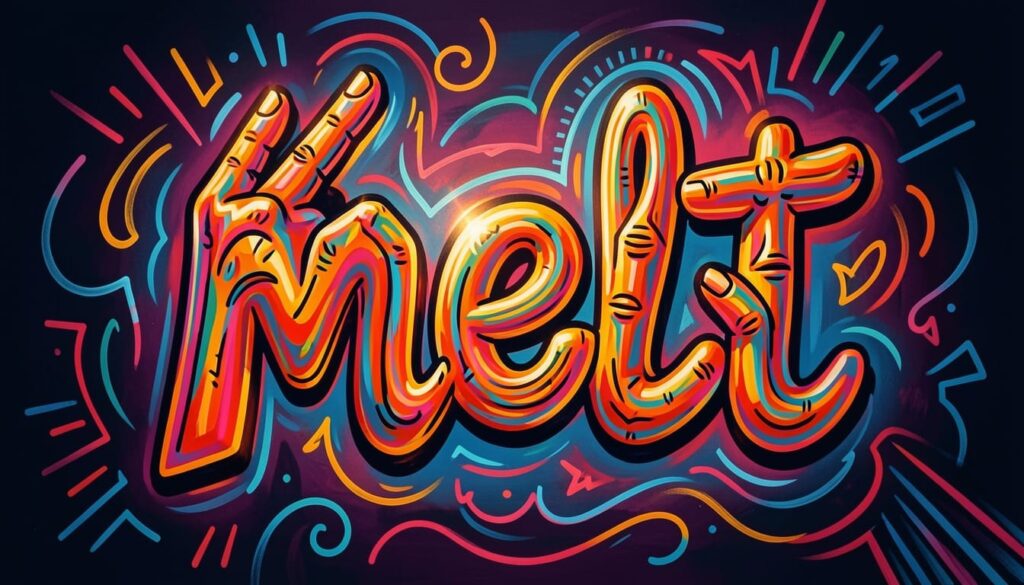 Melt Slang Meaning in British English
