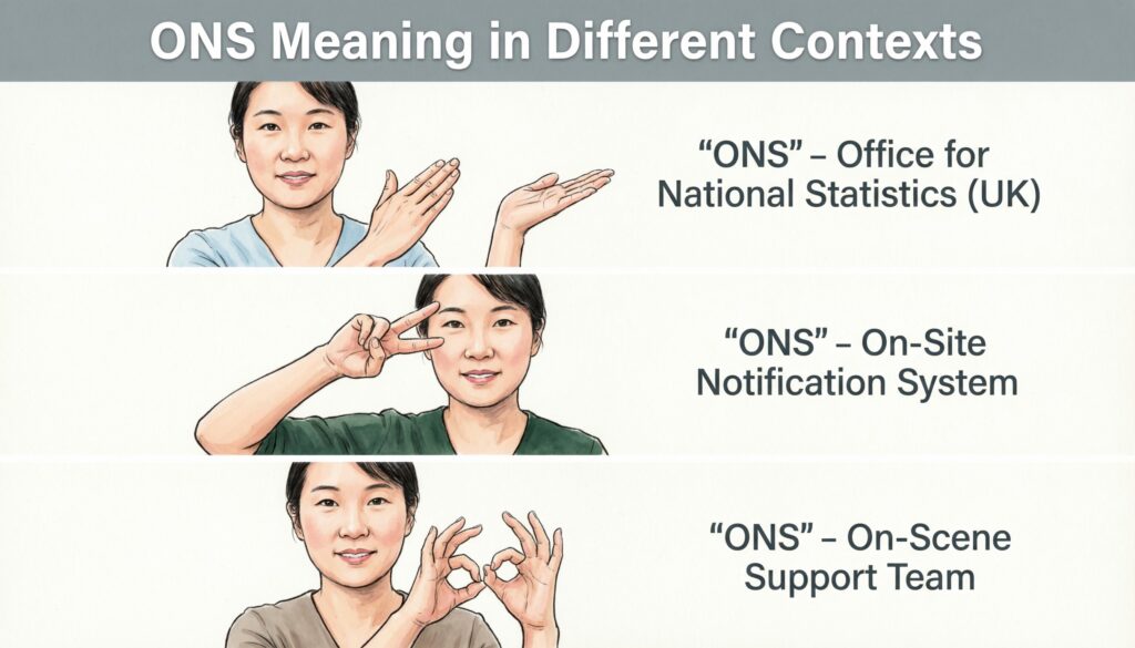 ONS Meaning in Different Contexts