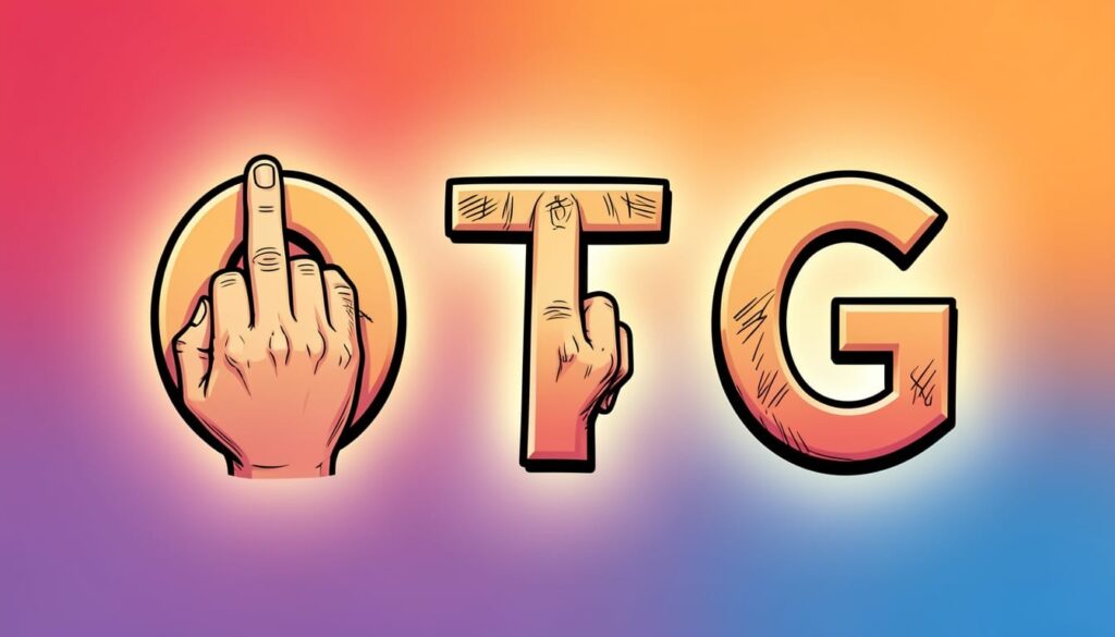OTG Meaning on Snapchat and WhatsApp