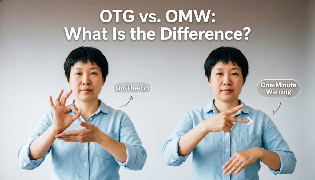 OTG vs. OMW: What Is the Difference?