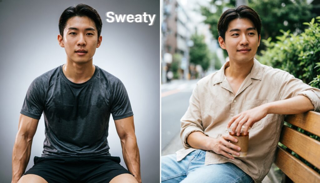 Sweaty vs. Casual