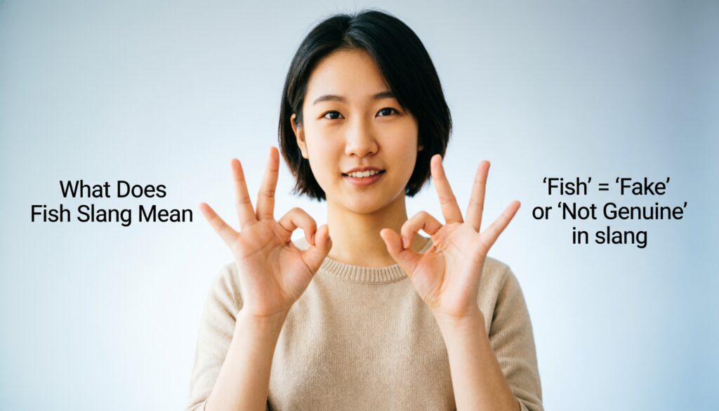 What Does Fish Slang Mean?