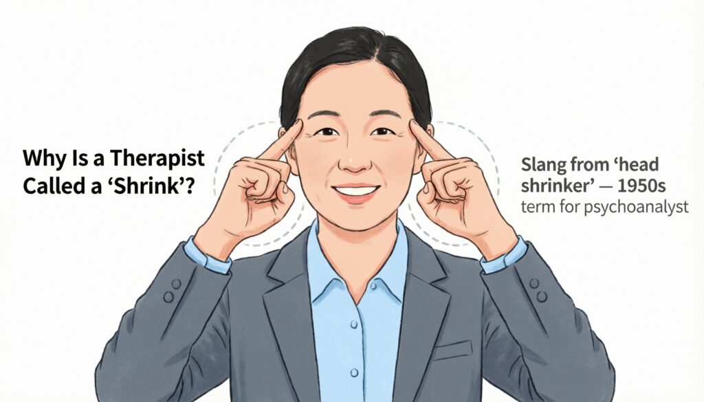 Why Is a Therapist Called a “Shrink”?