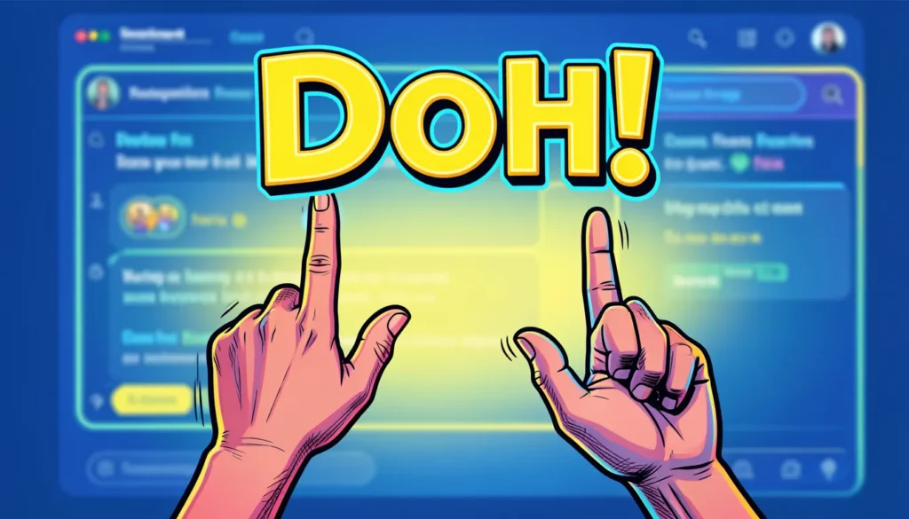 Doh Slang Meaning in Texting