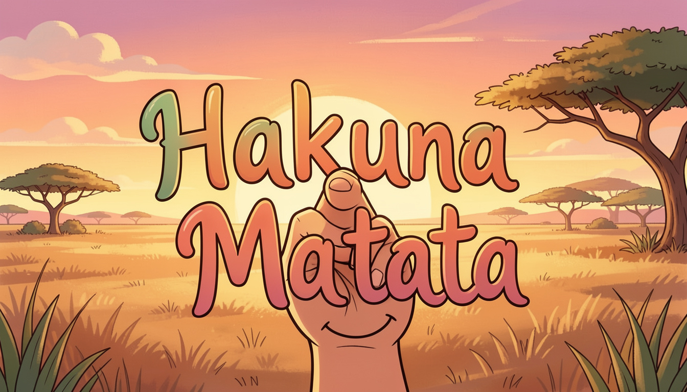 Hakuna Matata meaning