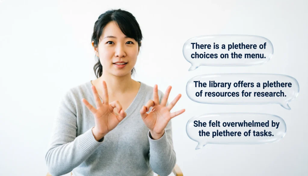 Plethora Examples for English Learners