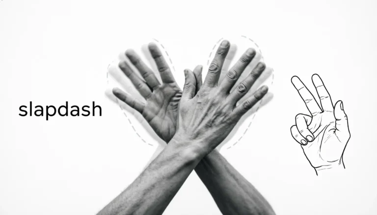 Slapdash Meaning