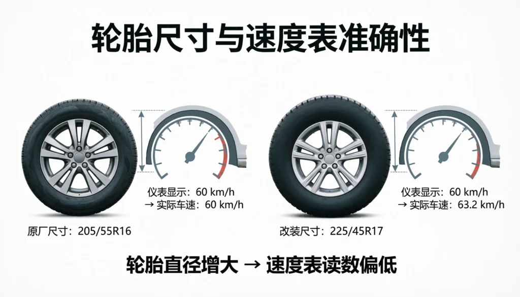 Tire Size and Speedometer Accuracy